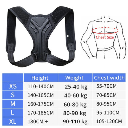 Correcteur de posture ajustable